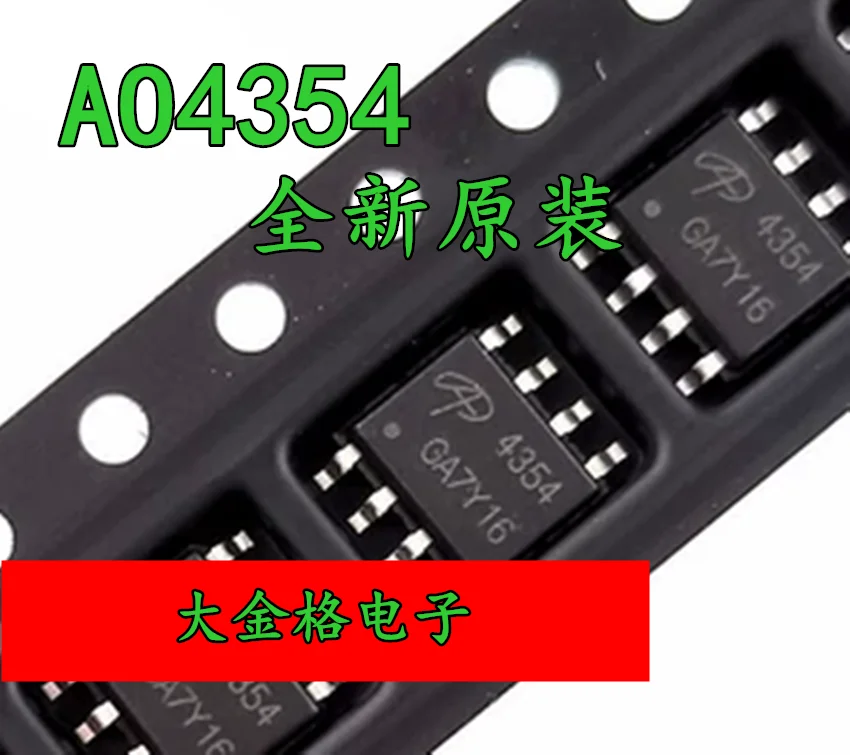 В наличии 100% новые и оригинальные 5 шт./лот AO4354 SOIC 8 MOS N MOSFET|Запасные части| |