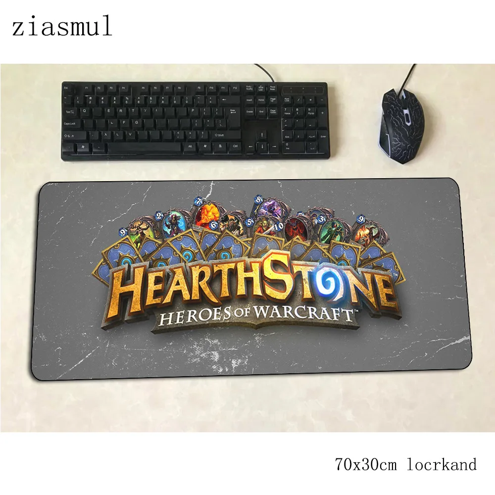 Hearthstone коврик для мыши геймер Лидер продаж 70x30 см игровой коврик для мыши notbook Настольный коврик милый коврик для мыши игры locrkand геймерские коврики геймпад