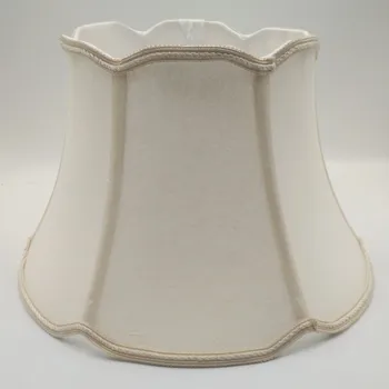 

Beige lamp shades for table lamps Art Deco lamp shade modern cloth lamp cover for bedroom floor home decoration E27 lampshade