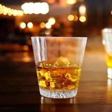 Винный Бокал 300 мл инновационный прозрачный стеклянный стаканчик для виски, воды, чая, питья для домашнего бара