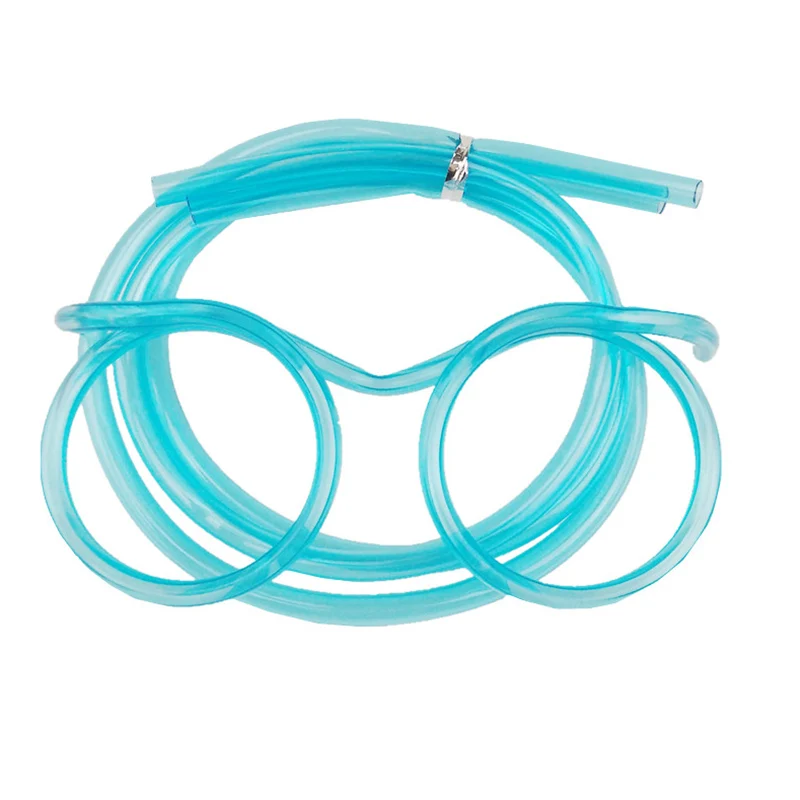 Hot! Funny Soft Glasses Drinking Straw Unique Flexible Drinking Tube Kids Party Colorful Plastic Kid's Party Toys For Children Hot! Funny Soft Glasses Drinking Straw Unique Flexible Drinking Tube Kids Party Colorful Plastic Kid's Party Toys For Children