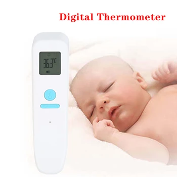 

Household Temperature Gun Infread Thermometer High Precision Body Baby Forehead Digital Temperature Gun Portable
