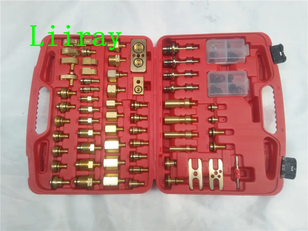 AUTO AC LEAK TEST DEVICE tools/ repair LEAK TEST kit R134A for EUROPEAN AND JAPANESE CARS