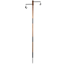 Trépied de support de lampe en bois massif, équipement de Camping en plein air, poteau de lampe détachable pour Camping randonnée pêche