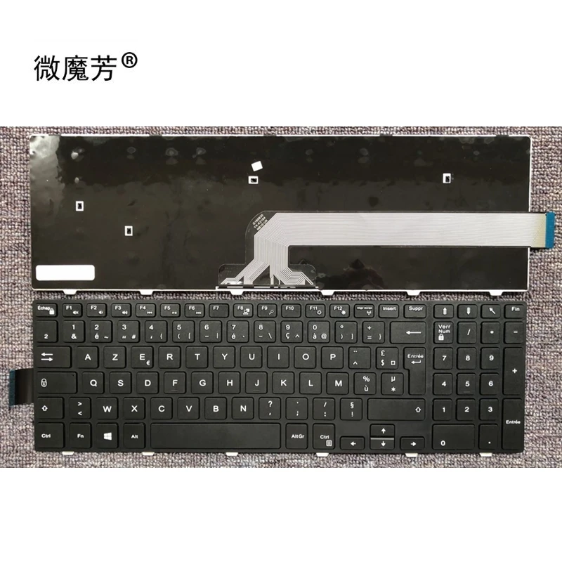 Nuova Tastiera Francese Per Laptop Per Dell Inspiron 15 3000 5000 3541 3542 3543 5542 5545 5547 15-5547 15-5000 15-5545 17-5000 Fr