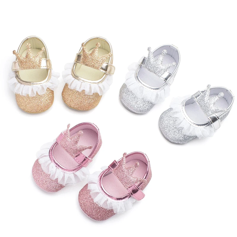 0-18 м; обувь для новорожденных девочек; обувь принцессы с бантом; нескользящая обувь; сезон весна-осень; FD40
