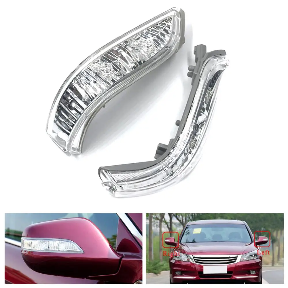 Rearview Mirror Led Turn Signal Light Flasher Marker Lamp Blinker For