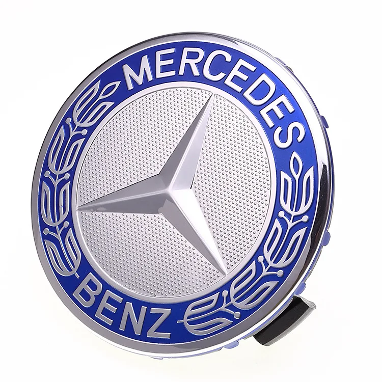4 шт., 75 мм, покрытие для автомобильных колес, колпачки для Mercedes Benz CLK CLA A180 A200 A300 E220 S300 S350 C200, автомобильные аксессуары
