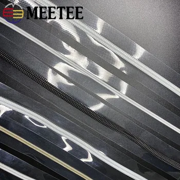 

10M 5# Plastic Nylon Zippers for Sewing DIY Zip Sports Raincoat Pencilbag Cosmetic Bag Zipper Garment Sewing Accessories