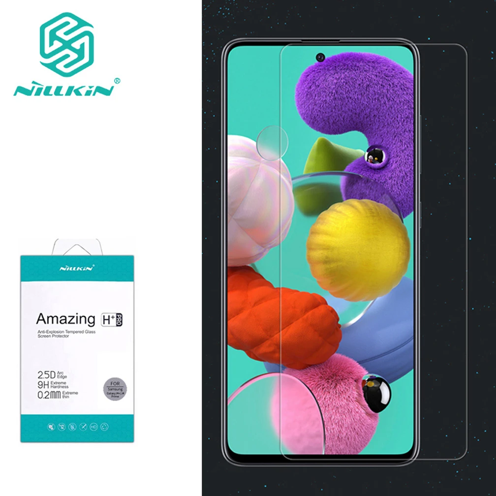 Закаленное стекло для Samsung Galaxy A51 A71 Nillkin Amazing H/H + Pro 9H защита экрана телефона |