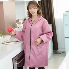 Женский водонепроницаемый маслостойкий кухонный рабочий халат для приготовления пищи, выпечки, ресторана, кухонных утилит, рабочая одежда