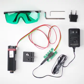 

2020 NEJE 20W 450nm laser module head kits for DIY With TTL / PWM Modulation for laser cutting machine, laser engraving machine