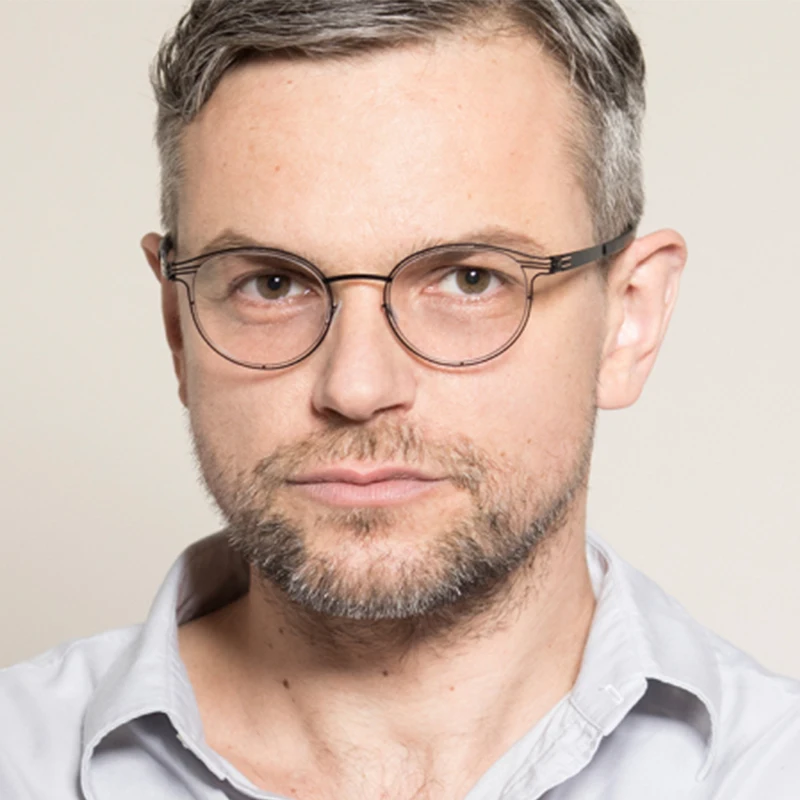 2020 оправа для очков без винтов полые очки мужчин и женщин серые|Мужские кадры| |
