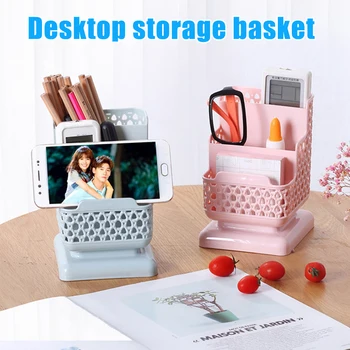 

Plastic Cosmetic Storage Rack 3 Layers Pen Holder for Office Home Desktop Storage Organizer 66CY