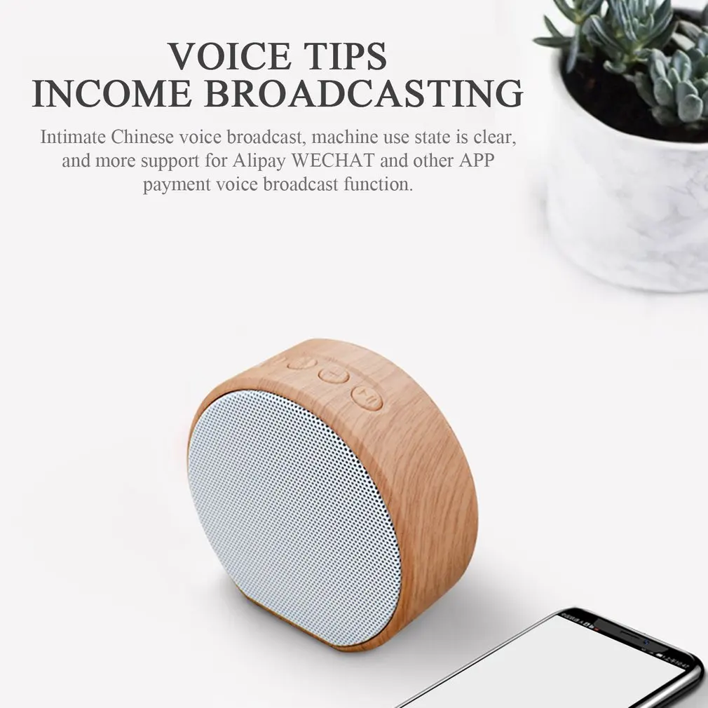 Мини деревянная колонка с Bluetooth уличный Портативный беспроводной мини компьютер bluetooth-проигрыватель поддержка AUX TF карты для iPhone Android
