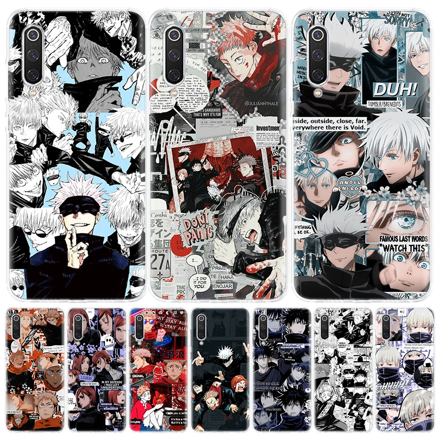Jujutsu Kaisen Anime Gojo Satoru Phone Case For Xiaomi Redmi Note 10 9 9s 8 8t 7 9a 9c 8a 7 7a 6a S2 K K30 Pro Fashion Cover C Phone Case Covers Aliexpress