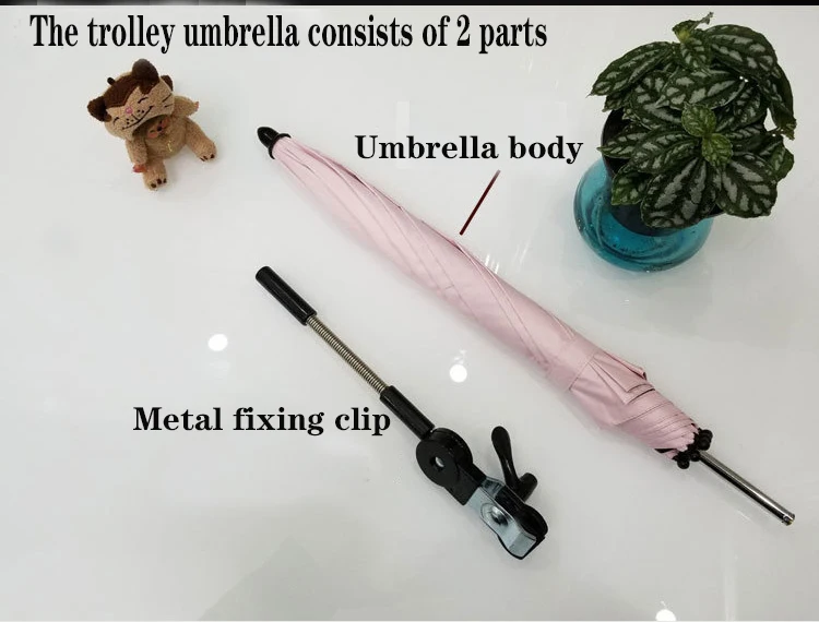 baby stroller accessories bassinet Baby Stroller Folding Umbrella UV Sun Rain Protection Parasol 360 Degrees Adjustable Universal Stroller Sunshade Canopy CoverBab Baby Strollers vintage