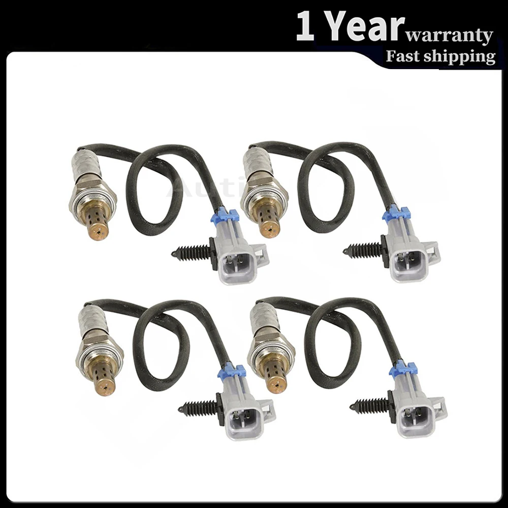 

4pcs 234-4668 Lambda Oxygen Sensor Upstream Downstream For 2003 2004 2005 GMC Yukon 5.3L Yukon XL 1500 5.3L Car Accessories