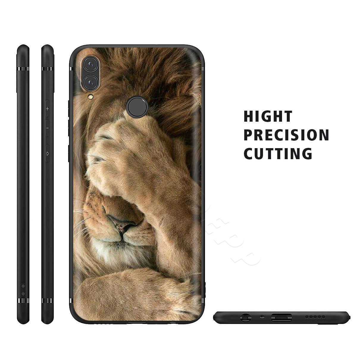 Webbedepp модные тигровые Детские тушь для ресниц в леопардовой упаковке для Huawei Honor 6a 7A 7C 7X8 8X 8C 9 9X10 20 Lite Pro Note вид