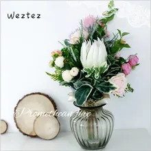 Букет невесты ручной букет свадебный цветок невесты Жемчужный Цветок для цветы для невесты белый ручной Букет Sen не цветы SPH87