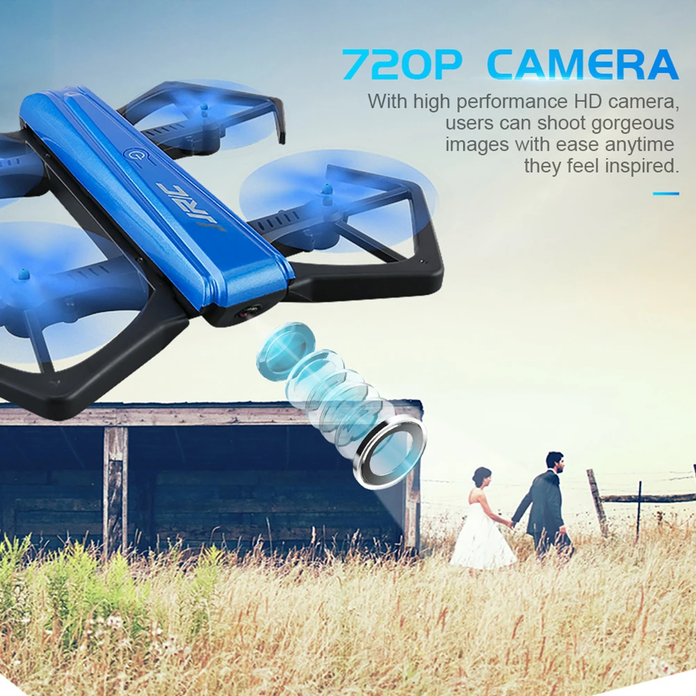 JJRC H43WH Краб wifi FPV складной RC Квадрокоптер