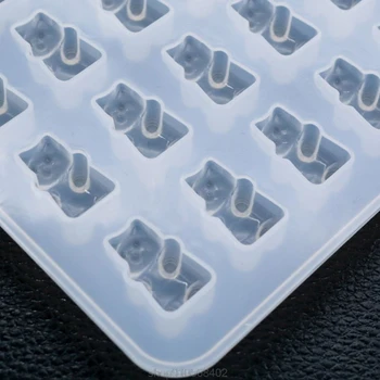 

DIY Assorted Silicone Bears Mold For Epoxy Resin Jewelry Making Crafts Tool for Earrings Necklace O08 20 Dropshipping