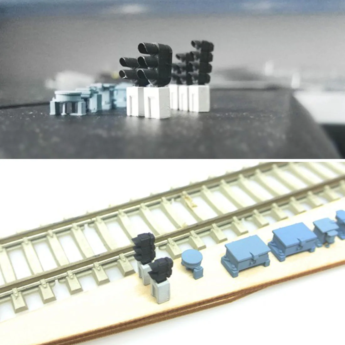 Распродажа 3 шт. 1:87 HO Scale светильник для сигнала железной дороги модель