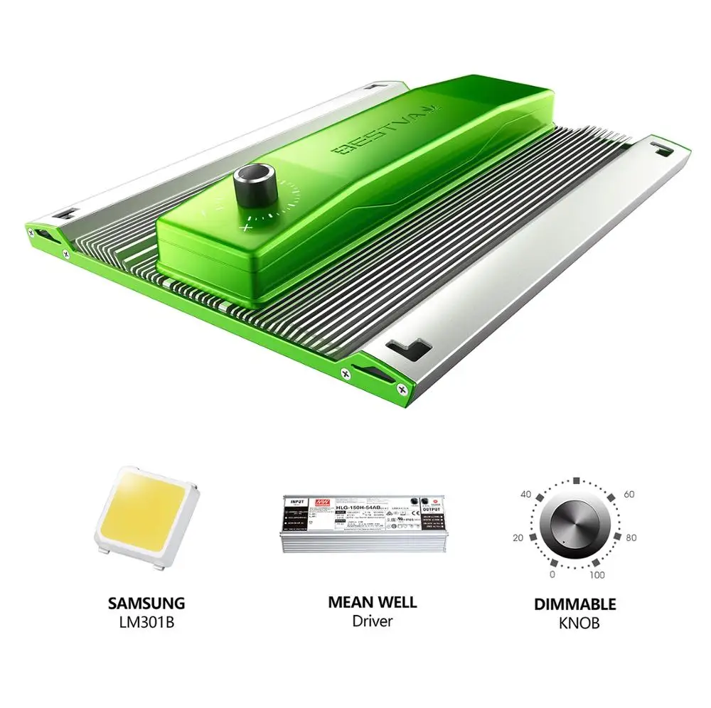BESTVA 1000W/2000W/4000W full spectrum Led полный спектр светодиодов Samsung LM301B бренд Mean Well