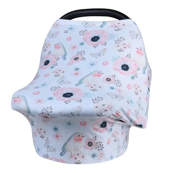 

New Style Printed Breast-feeding Covering Towel Baby Stroller Cover Shopping Cart Pad Cover Anti-Exposure Nursing Towel