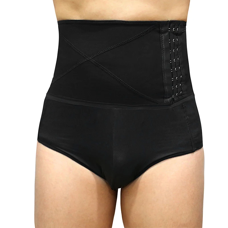 Men Padded Panties With Reducing Belts Waist Trainer Models