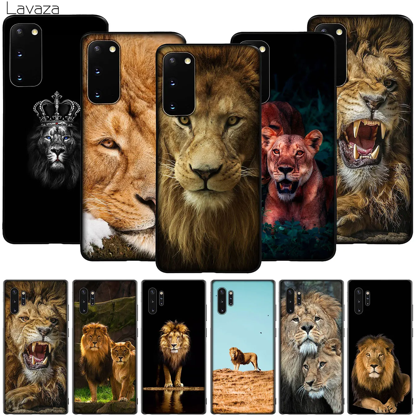 Чехол для samsung Galaxy S10 E S8 + S9 Plus S6 S7 Edge S10E с цветочным принтом Lavaza | Мобильные телефоны