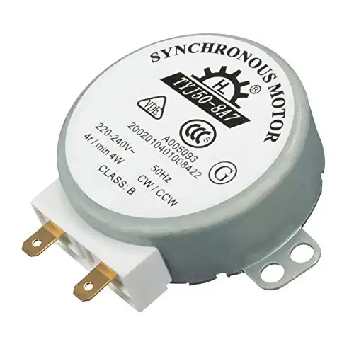 AC 220 V-240 V 4W 50/60 Гц 4 R CW/CCW микроволновый поворотный стол с синхронным электродвигателем TYJ50-8A7 D вал 4 об/мин