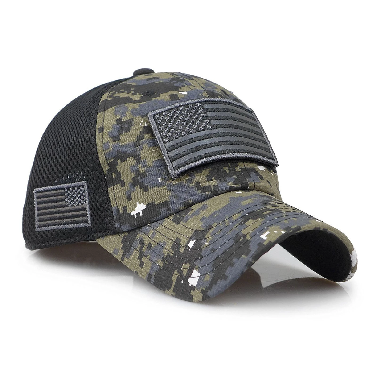 Men Outdoor Hunting Cap Military Cap Camouflage Printed Cap Mesh Breathable Baseball Cap Sports Cap Unisex Hip Hop Hat 2022 J2 Cycling Caps Aliexpress Baseball Gadget 2022