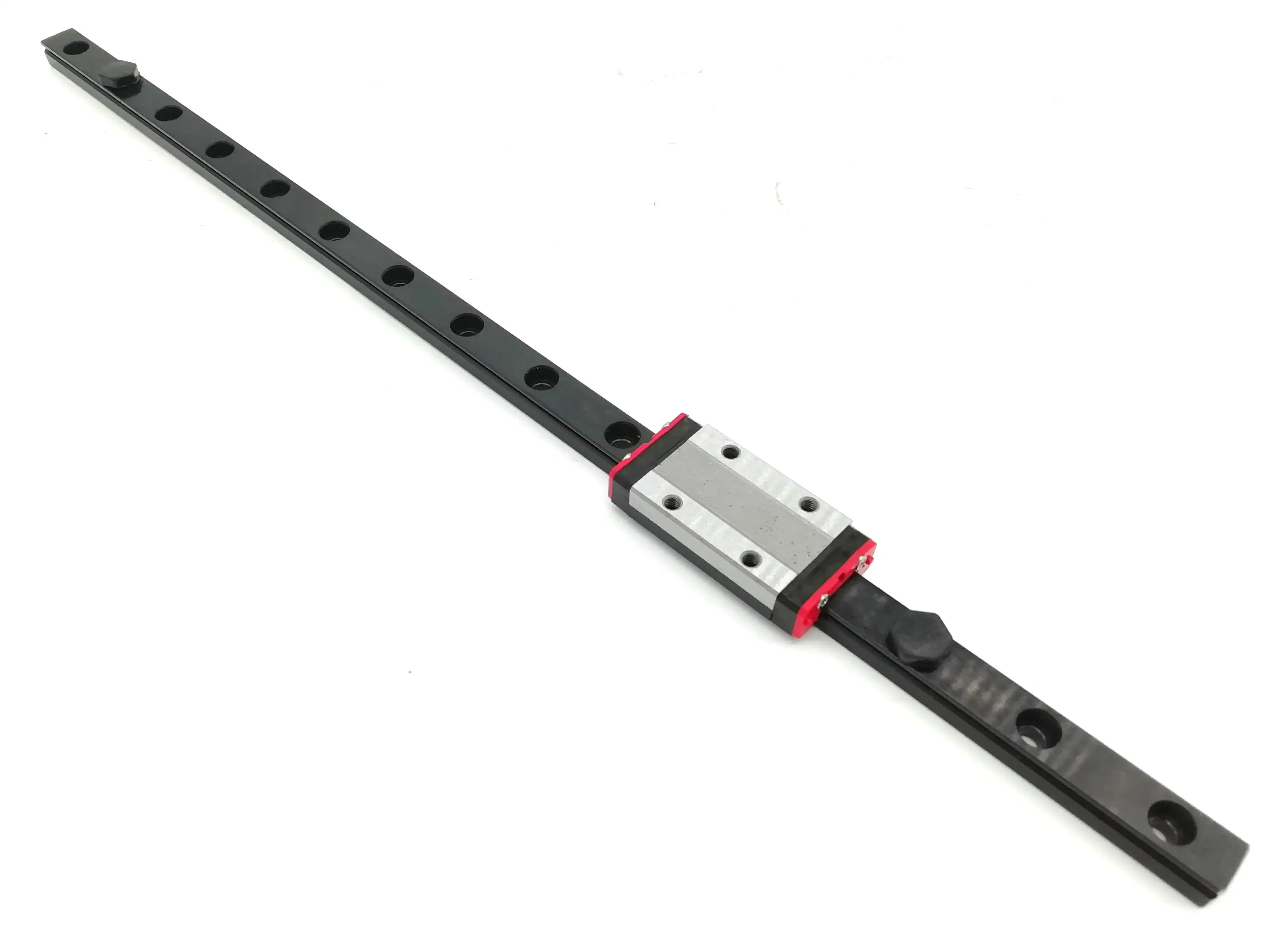 

Black Anodized Linear Rail MGN9 with Long Body Carriage 440C SS. 200-450mm