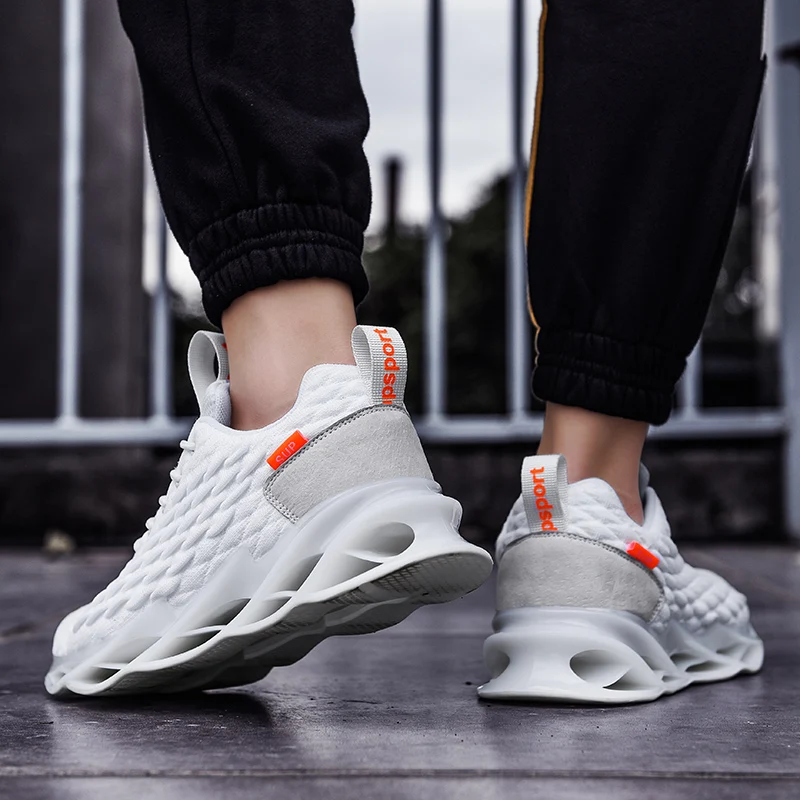 New Men Running Outdoor Free for Men Jogging Walking Sports Shoes High-quality Lace-up Athietic Breathable Blade Sneakers