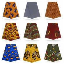 Африканская ткань Анкара, высокое качество, голландский воск, принт, ткань, печать, хлопок, Африканский голландский настоящий голландский воск