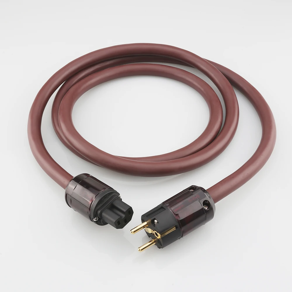 Cavo Di Alimentazione Di Riferimento Dorato Di Cardas Ofc Ofc Cavo Di Alimentazione Ca Schuko Ue Figura 8 P-Spina 079E/C-079 C7