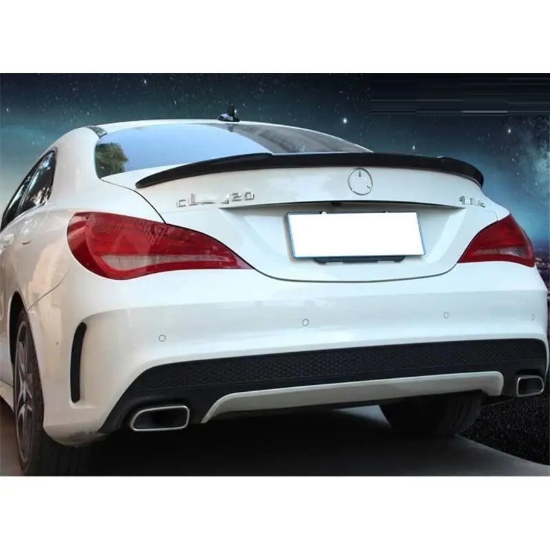 Авто Стайлинг Модифицированная модернизированная модификация Automovil аксессуар Спойлеры крыльев 14 15 16 для Mercedes Benz CLA класс - Цвет: MODEL H