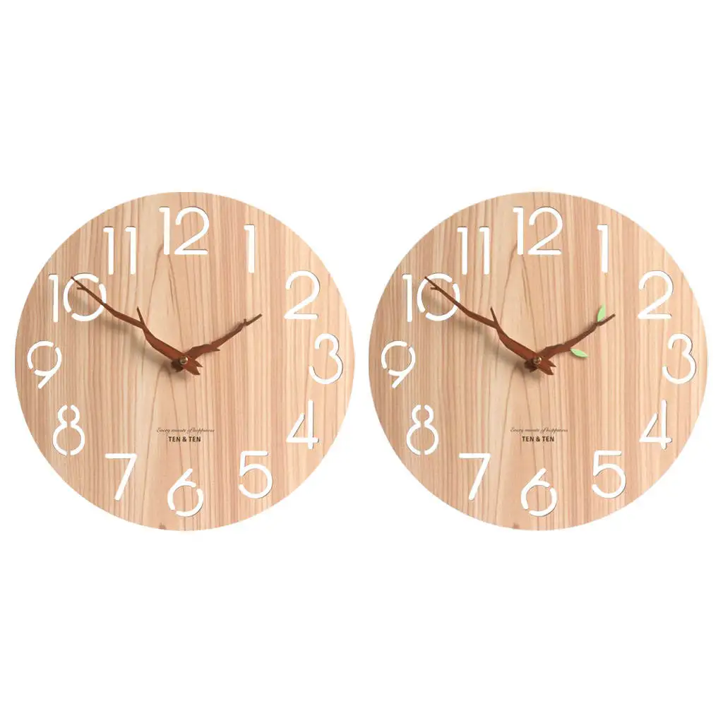 Melting Clock Home Art Design Hanging Wall Clocks Silent Quartz Clock Decor 