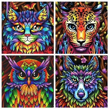 

Evershine 5D Diamond Painting Owl Full Square&Round Diamond Embroidery Cross Stitch Animals Rhinestone Pictures Art Home Decor