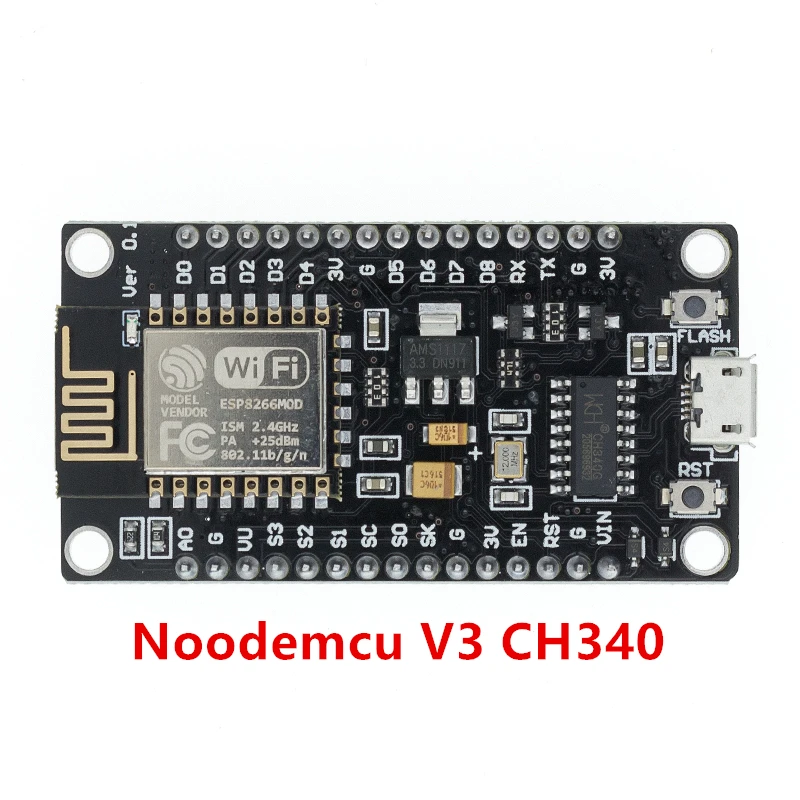 5 шт. беспроводной модуль CH340 CP2102 NodeMcu V3 V2 Lua WIFI Интернет вещей Плата развития ESP8266