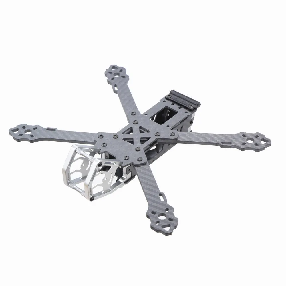 HSKRC KT 230 мм 5 дюймов/260 мм 6 дюймов/290 мм 7 дюймов 3K комплект из углеродного волокна для рамы для радиоуправляемого дрона FPV гоночные части системы FPV аксессуары
