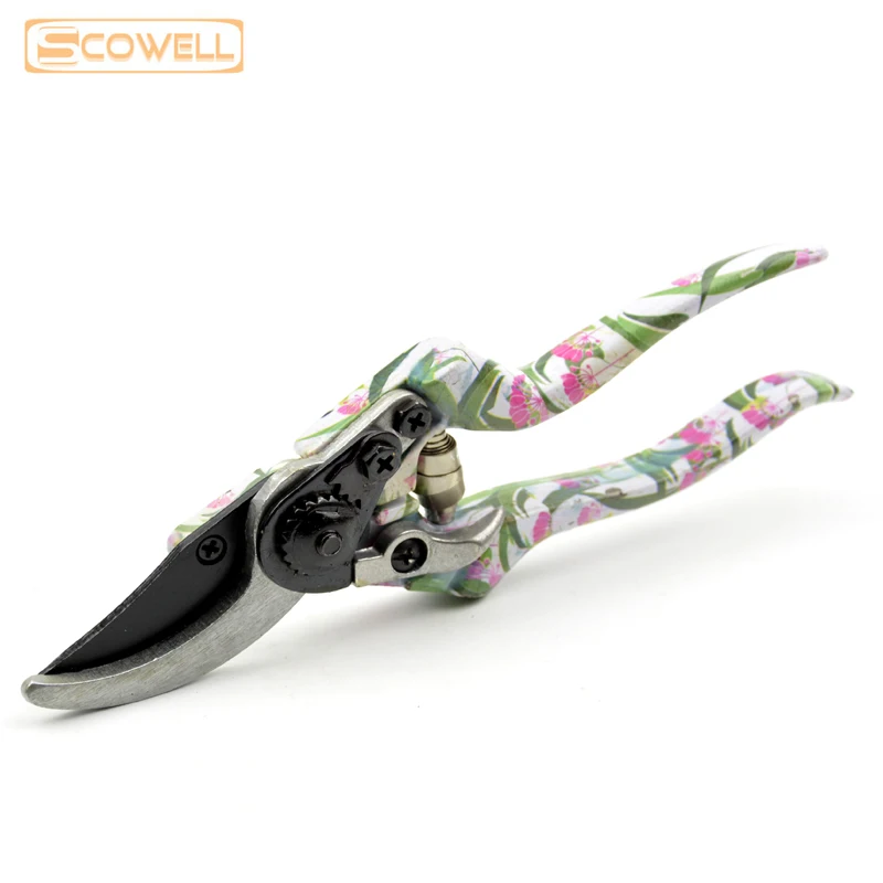 35% OFF 8 inch 200mm Hand Purning Scissors Aluminium Handle Garden Shears For Flower Green Branch Purnner Garden Scissors 5