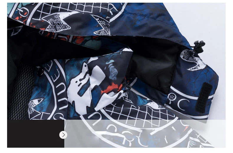 ao ar livre jaqueta snowboard conjunto à