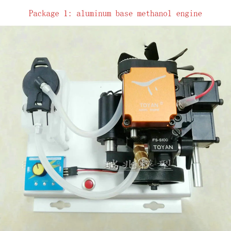 Toyan tuoyang четырехтактный Метанол двигатель DIY бензиновый генератор частей модель мощность мини посылка