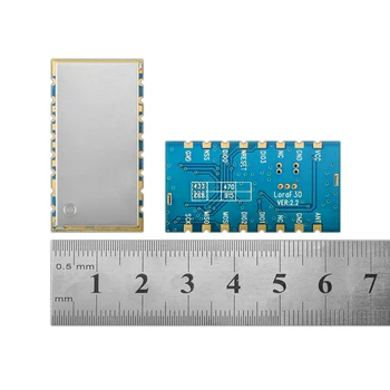 

4pcs Lora1278F30 +spring antenna 433mhz 1W 30dBm sx1278 LORA Module Arduino Demo Code 6Km to 8Km RF transceiver