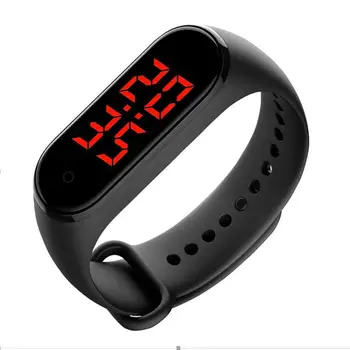 

Smart Watch Bracelet Time Display Body Temperature Measure LED Screen Touch-Key Accurate Measurement