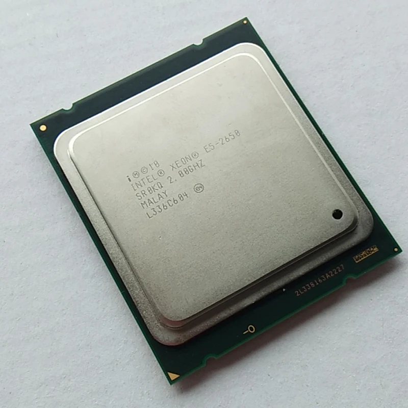 Xeon E5-2650 C2 SR0KQ 20 м Кэш/2,0/ГГц/8,00 GT/S 95 Вт LGA 2011 E5 2650, E5 2670 2660 Процессор