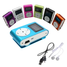 Металлический Hifi MP3-плеер Портативный Клип на мужчин и женщин студентов музыкальный плеер Поддержка TF карты MP3 7 цветов MP3 с кабелем для наушников