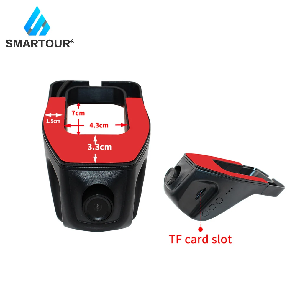 Автомобильный видеорегистратор Smartour с USB GPS HD 1080P для Android автомобильные